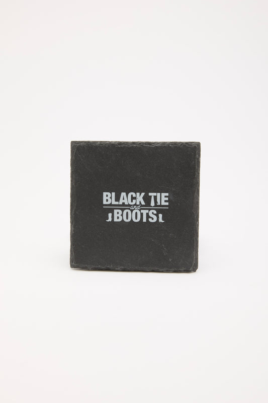 Limited Edition Black Tie and Boots Coasters